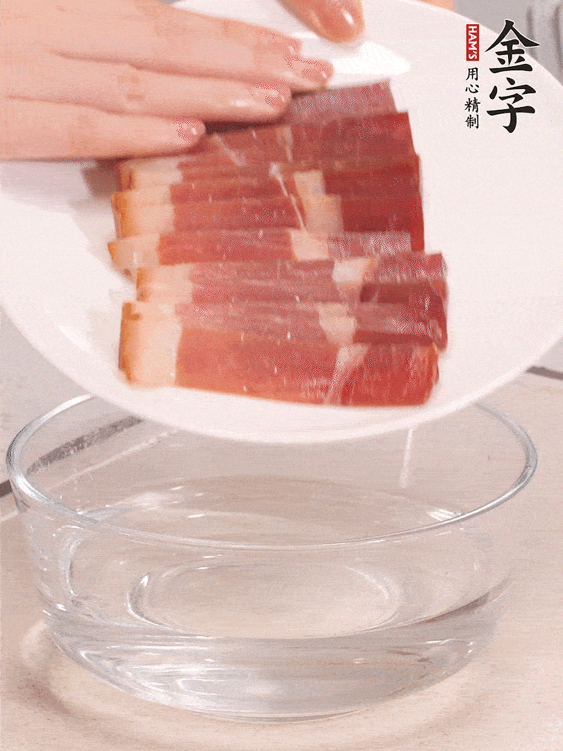 韦德官方网站切片，温水提前浸泡5分钟